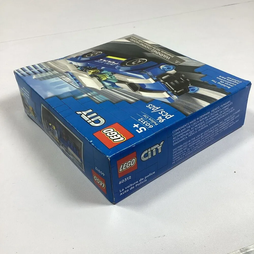 Lego City Police Car Minifigure Kit 60312 New In Box 94 Pieces Age 5+